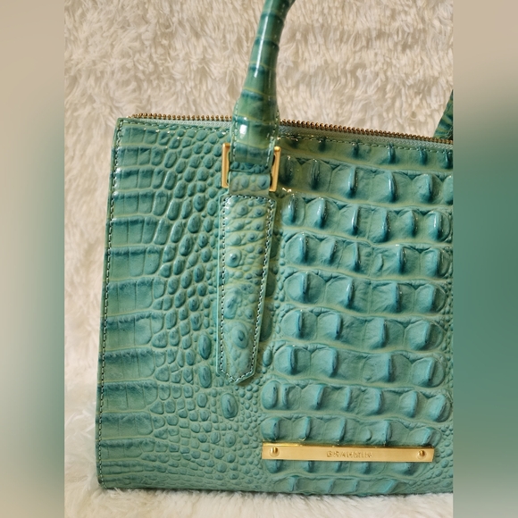 Brahmin Anywhere Convertible Satchel Glass Glossy - Picture 4 of 13